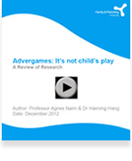 Advergames: It&rsquo;s not child&rsquo;s play. A Review of Research